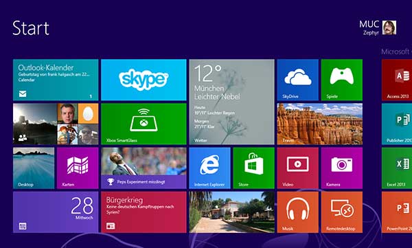 Start Windows 8.1